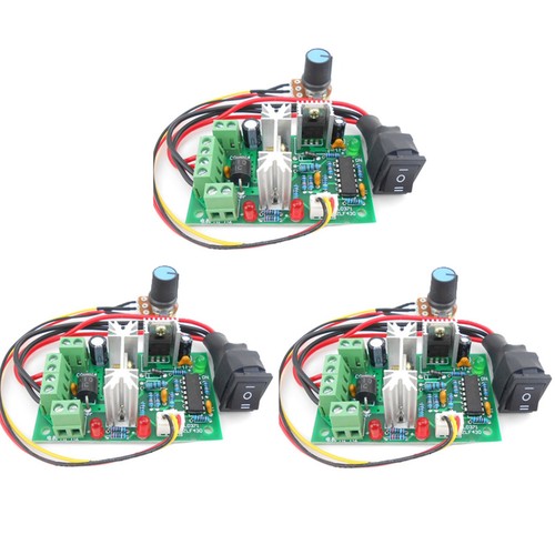 Pwm motor speed - 3x, dc