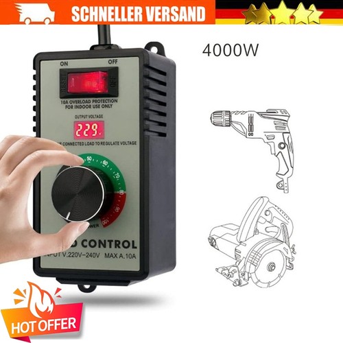 Regolatore velocità 240v - di,