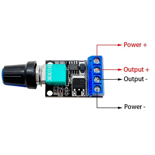 Regolatore velocità pwm dc - velocità,