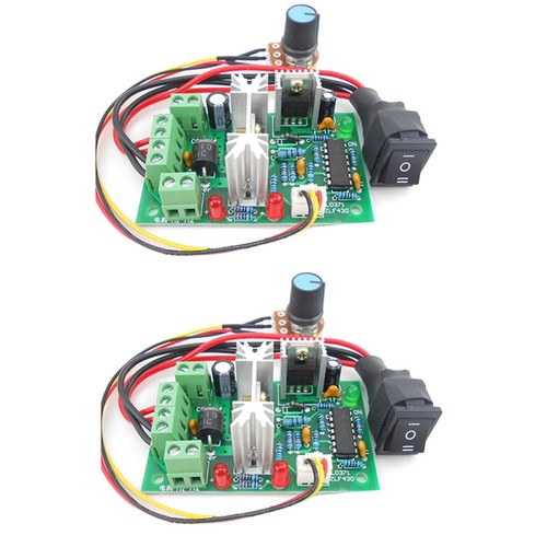 Pwm motor speed - 2x, dc